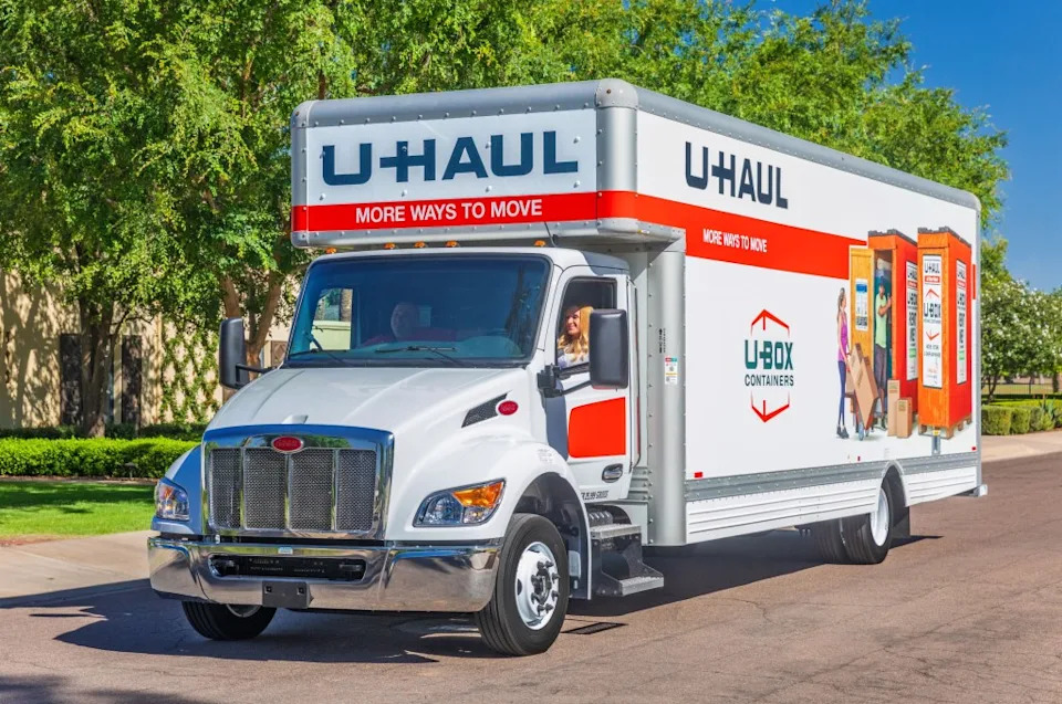 A U-Haul “Easy Mover” truck is seen. (<em>Credit: Business Wire</em>).