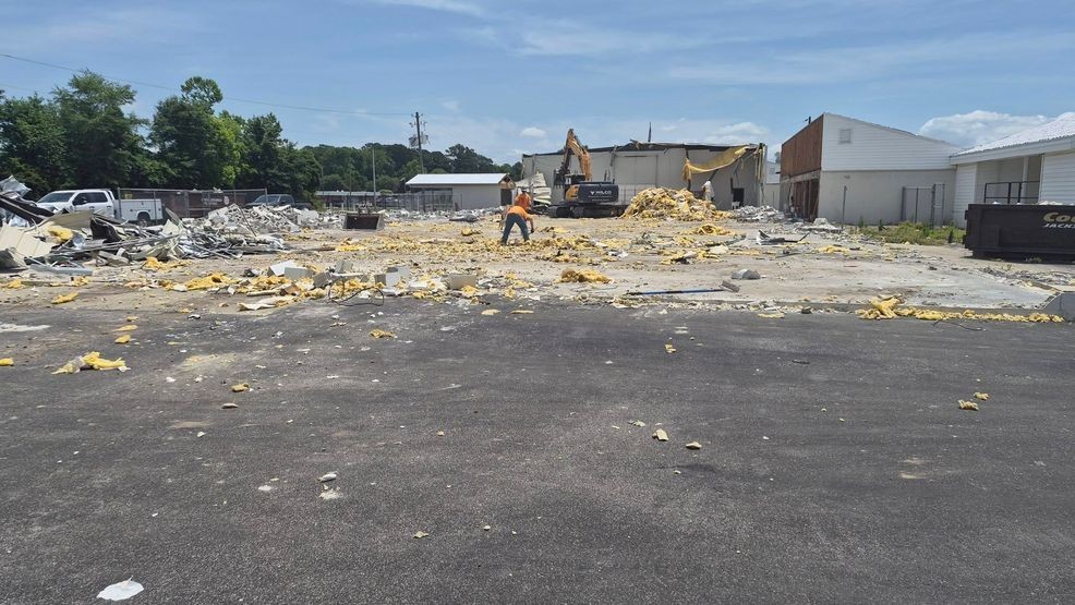 Jacksonville’s American Legion Post 265 site cleared after March 12 storm collapse