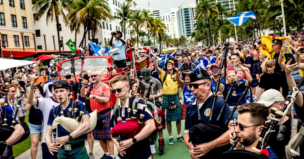 The World Cup’s Best Party Is Raging in Miami