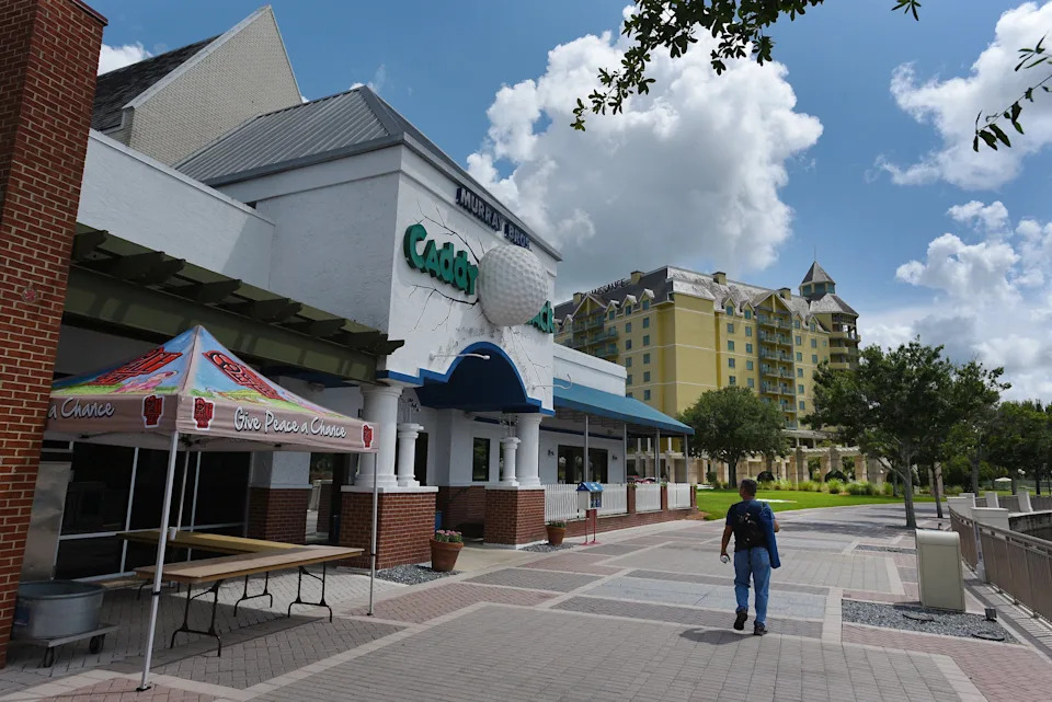 Murray Bros. Caddyshack restaurant, seen in this 2018 file photo at World Golf Village, announced on June 27, 2026, it is now closed after 25 years in St. Augustine.