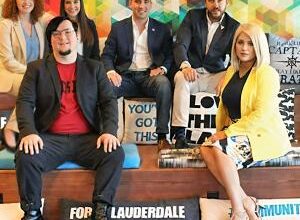 Some of the talented team members of Fort Lauderdale's Big Deal Agency award-winning digital marketing powerhouse