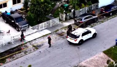 Subject dead after attempted robbery at Miami Gardens home ends in shooting, police say - WSVN 7News | Miami News, Weather, Sports
