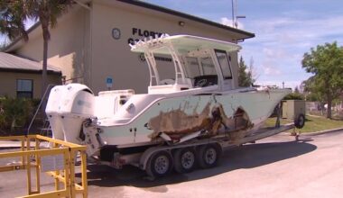 Jury examines boat damaged in deadly 2022 crash on Day 4 of George Pino trial - WSVN 7News | Miami News, Weather, Sports