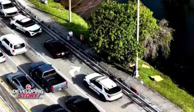 2 men drown in Hialeah canal after 1 falls in, friend tries to rescue him - WSVN 7News | Miami News, Weather, Sports