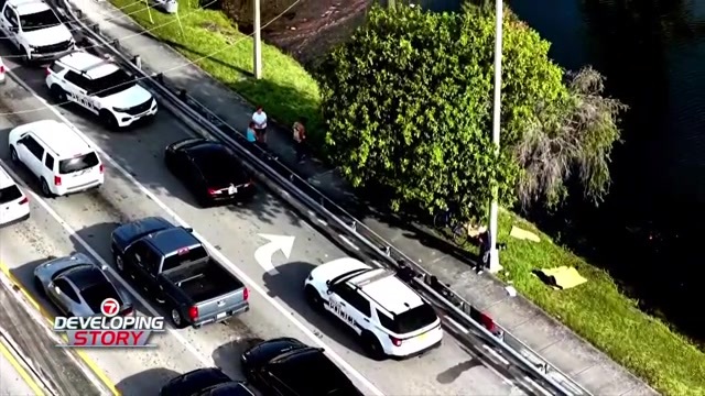 2 men drown in Hialeah canal after 1 falls in, friend tries to rescue him - WSVN 7News | Miami News, Weather, Sports