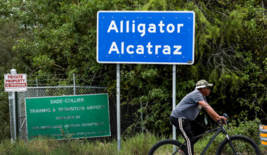 Detainees at Florida’s ‘Alligator Alcatraz’ moved to other facilities, ICE says