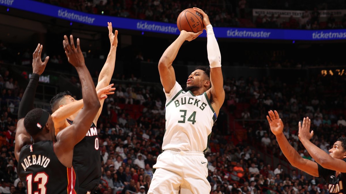Miami Heat acquire Giannis Antetokounmpo in trade with Bucks – NBC 6 South Florida
