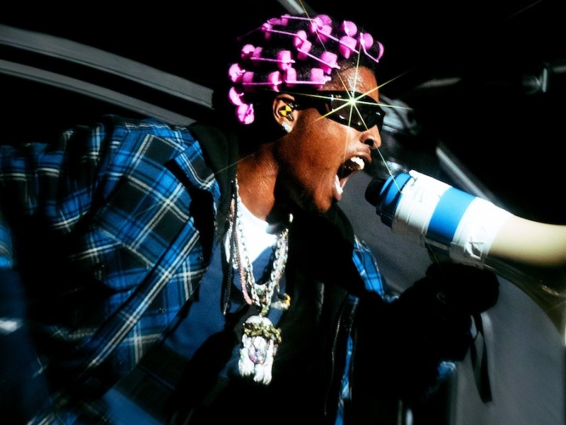 Rapper A$AP Rocky is out on the road for an arena tour and on the way to Orlando