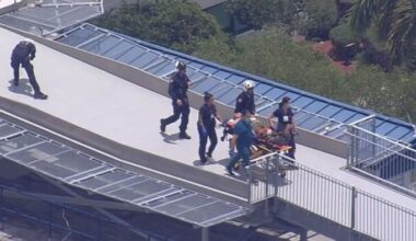 Firefighter suffers allergic reaction while facing Miami-Dade wildfires