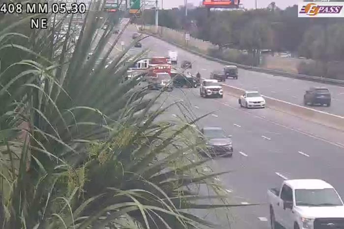 Crash causing delays on State Road 408 in Orange County