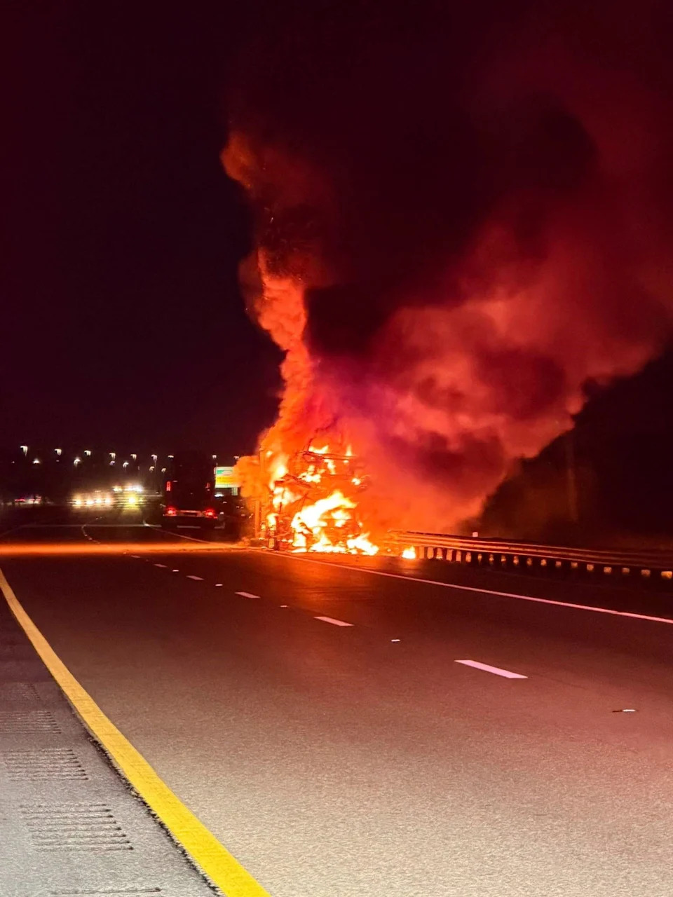 A fire June 19 destroyed six Teslas on a car hauler along Florida's Turnpike in unincorporated Martin County, Florida. The fire, which started just before 11 p.m., prompted the closure of the Turnpike near mile marker 120 until about 8:30 a.m. June 20.