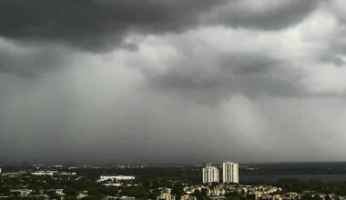 Storms moving into Orlando area on Tuesday afternoon