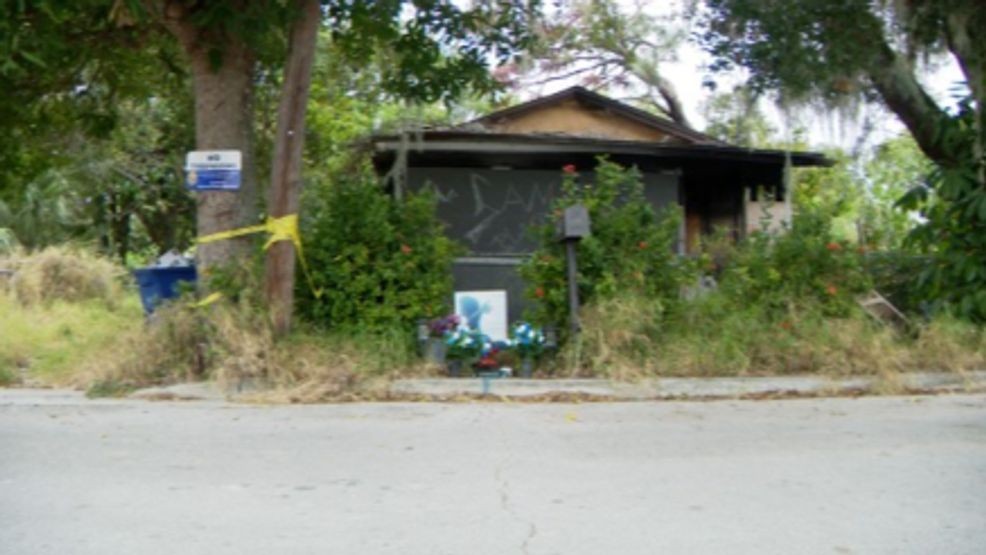 The scene on North 20th Street. Jackie Long's loved ones are waiting on answers. (WPEC)