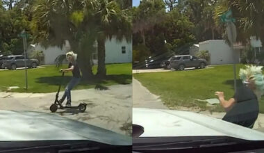 Florida 15-Year-Old Crashes Electric Scooter Into Deputy's Car: Video