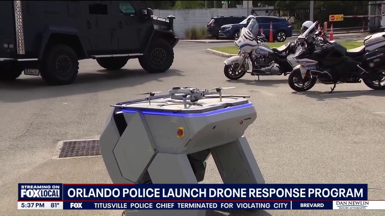 Orlando police launch drone program to speed emergency response