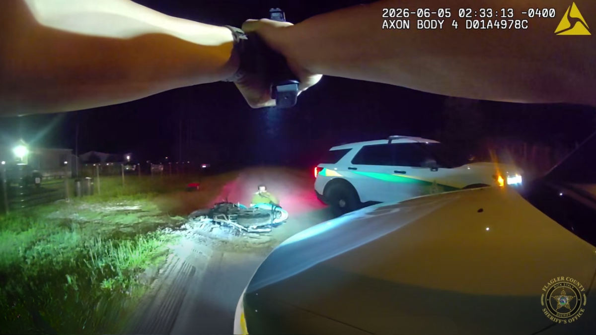 What Stopped This Florida Man's Motorcycle Getaway Wasn't the Police