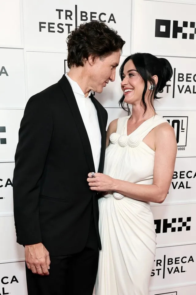 Justin Trudeau and Katy Perry attend 'Katy Perry: The Lifetimes Tour' premiere during the 2026 Tribeca Festival at BMCC Theater on June 8, 2026 in New York City.Credit: Getty Images