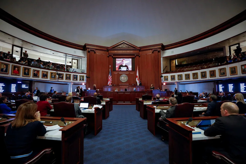 A view inside the Florida Senate. Voters in Volusia and Brevard counties will be electing a new state senator, as Tom Wright reaches his limit of two four-year terms.