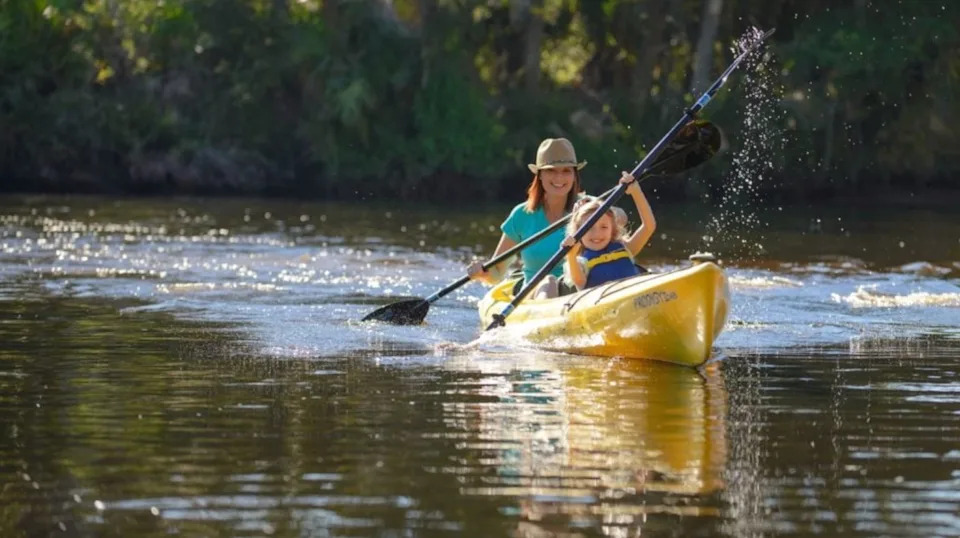 There are lots of ways to get on the water in Sarasota.