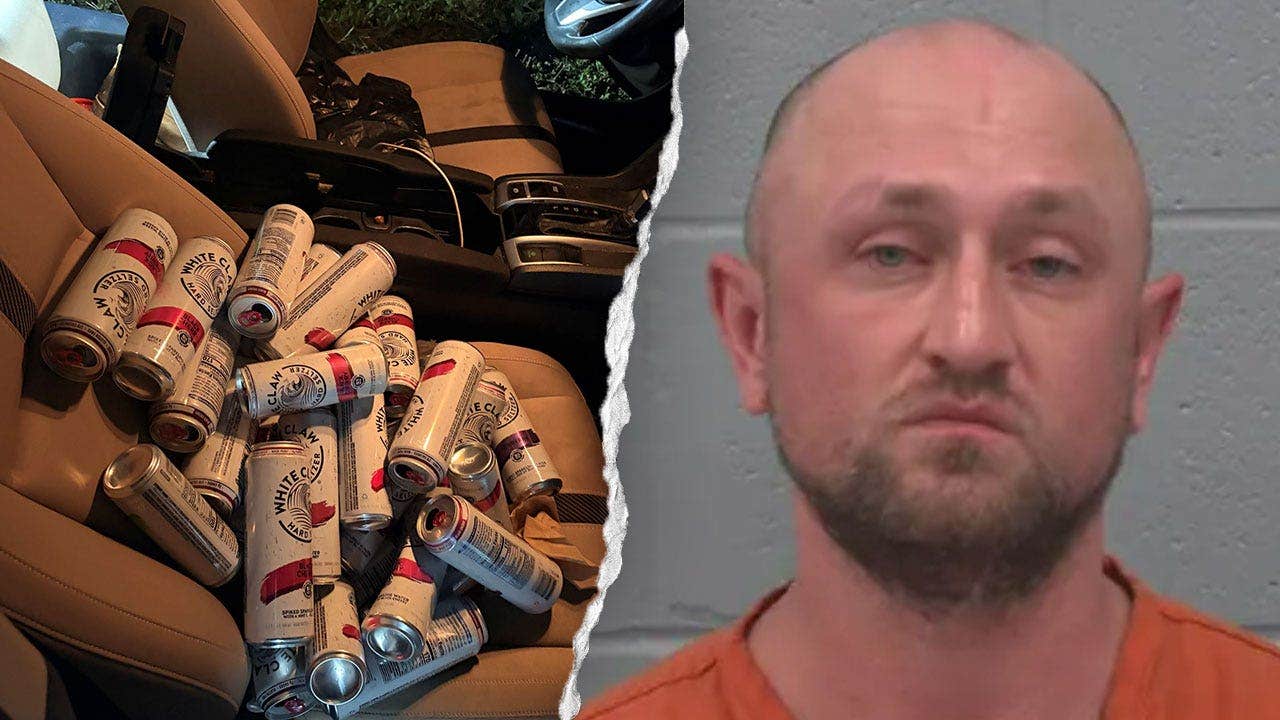 Florida man who allegedly had 34 open alcohol containers in car arrested for DUI