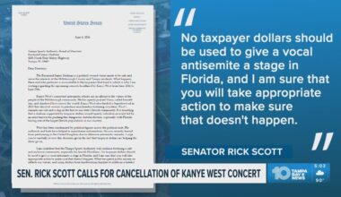 Sen. Rick Scott urges Tampa Sports Authority to reconsider upcoming Kanye West shows