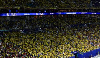 Colombia fans flood Miami Stadium for Portugal match