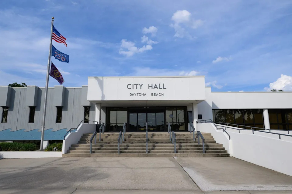 Three seats on the Daytona Beach City Commission will be on the ballot in 2026. Daytona Beach City Hall is located at 301 S. Ridgewood Ave.