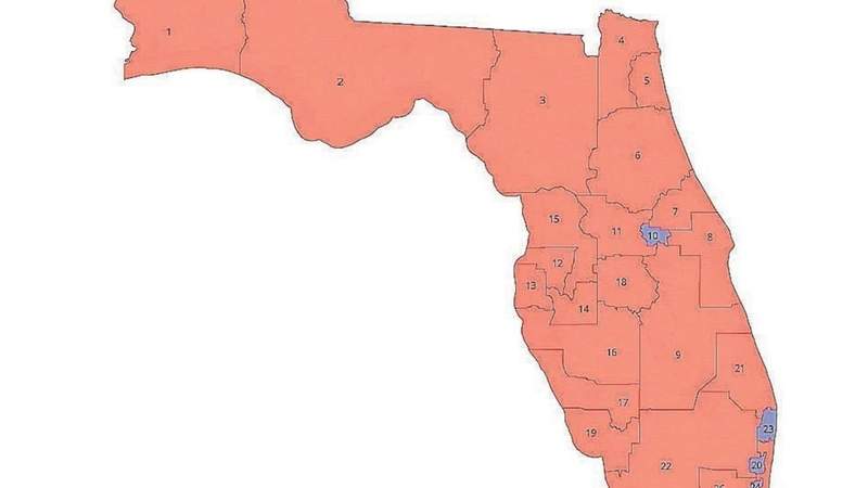 Florida Supreme Court keeps new congressional maps in place for 2026 elections