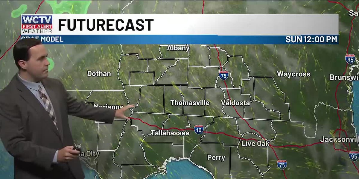 Not much rain this weekend—some changes next week