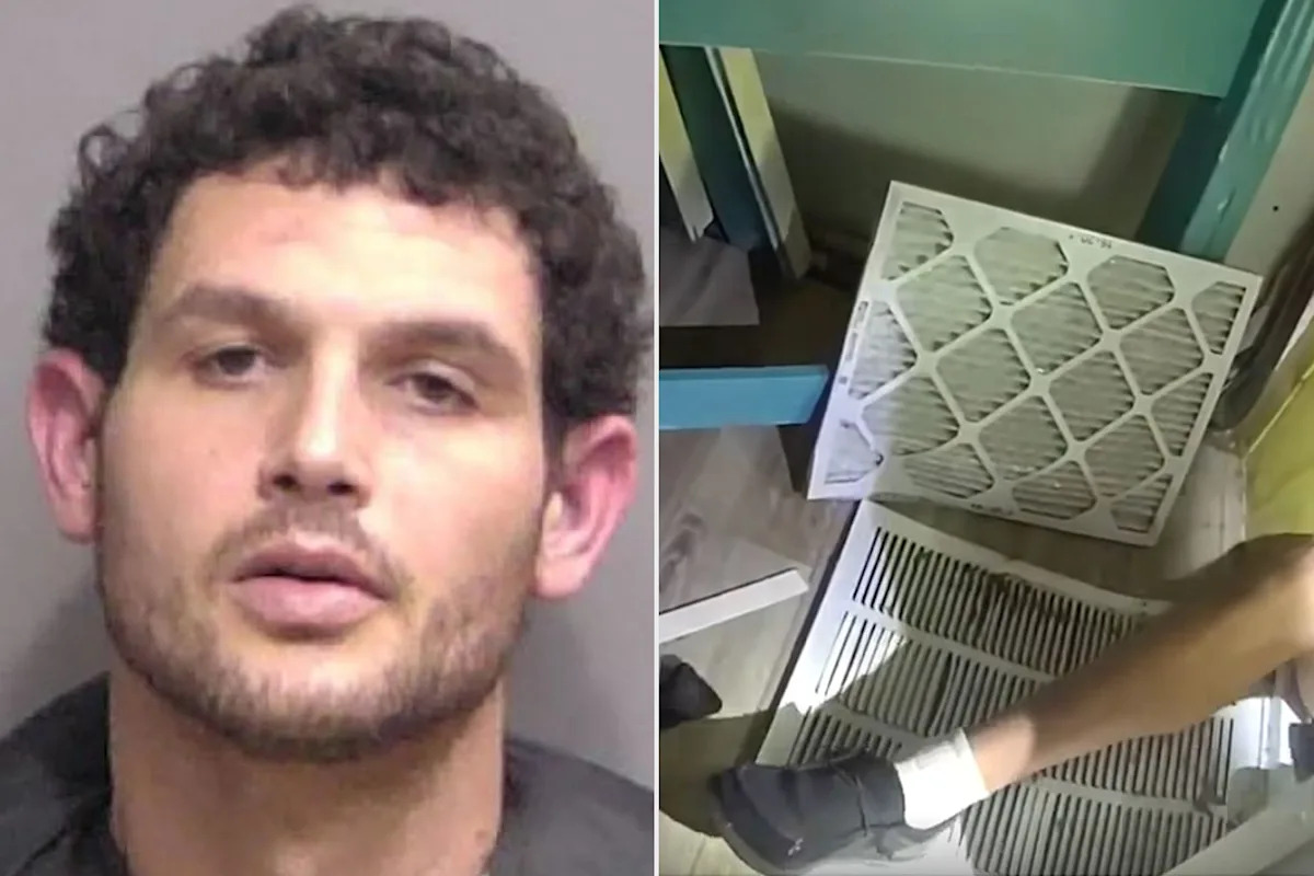 Florida's 'Hide-and-Seek' Fugitive Found Wedged in Air Conditioner Vent: Police