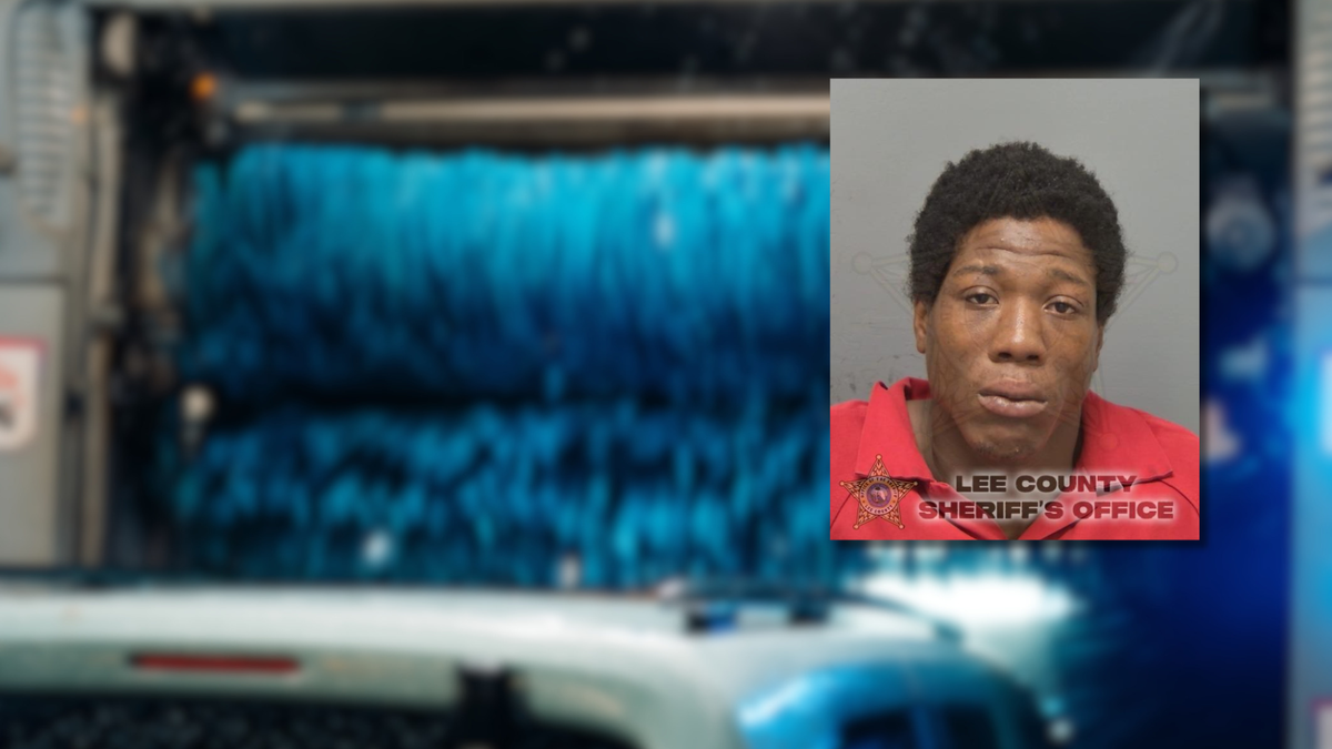 Cape Coral DUI suspect hides in car wash after running from police, officers say