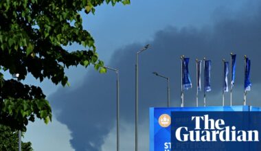 Ukrainian drones hit St Petersburg as ‘Russian Davos’ opens in city | Ukraine