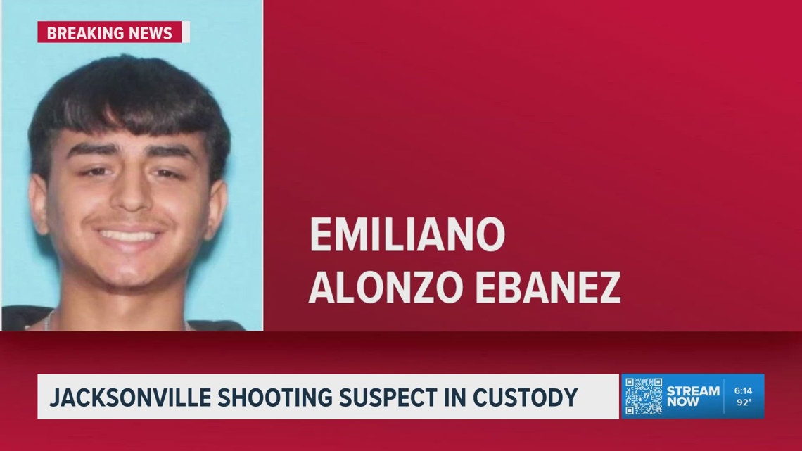 Jacksonville police arrest suspect in shooting that injured three