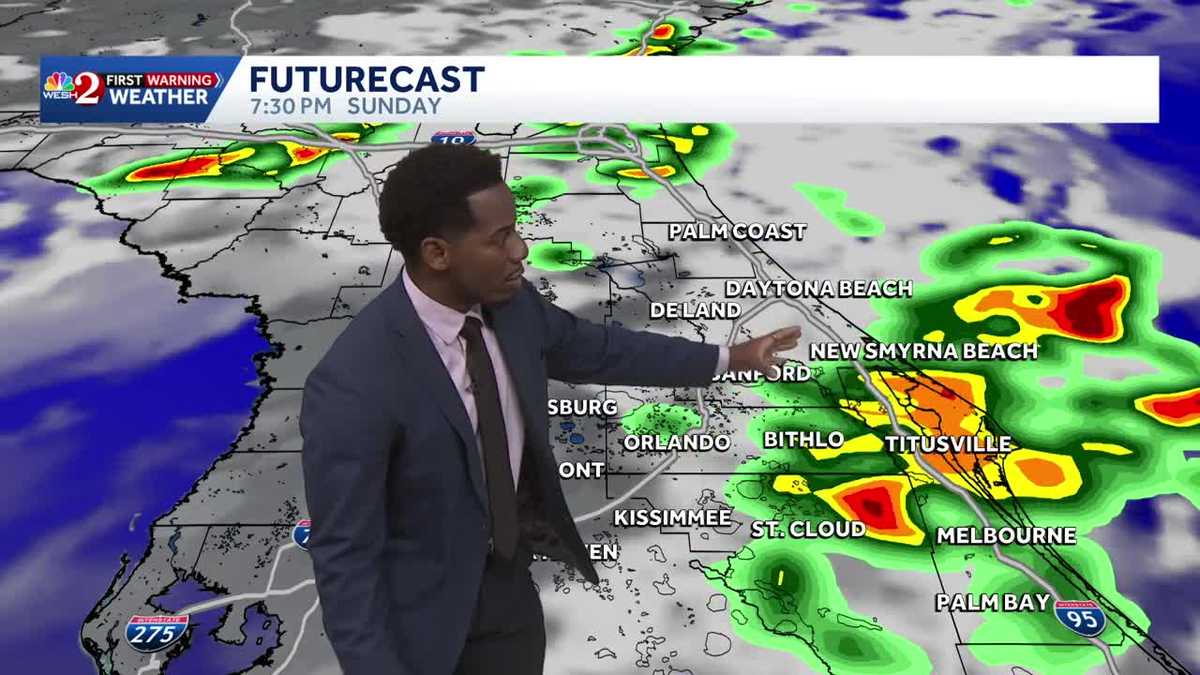 IMPACT WEATHER Severe Thunderstorms Pose Flood Threat for Florida