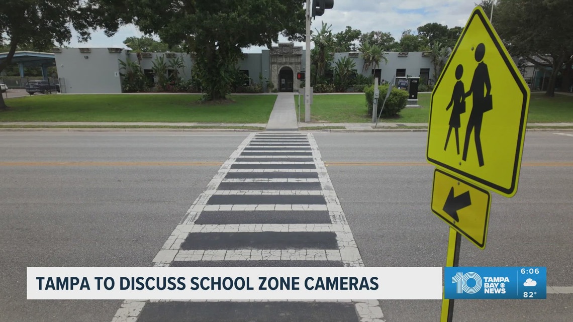Slow down or pay up: Tampa City Council to take first vote on school zone cameras