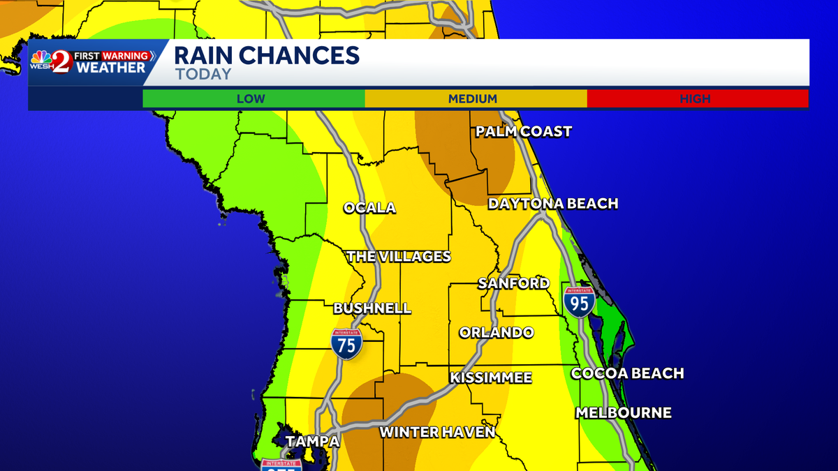 Heat could fuel strong to severe storms across Central Florida