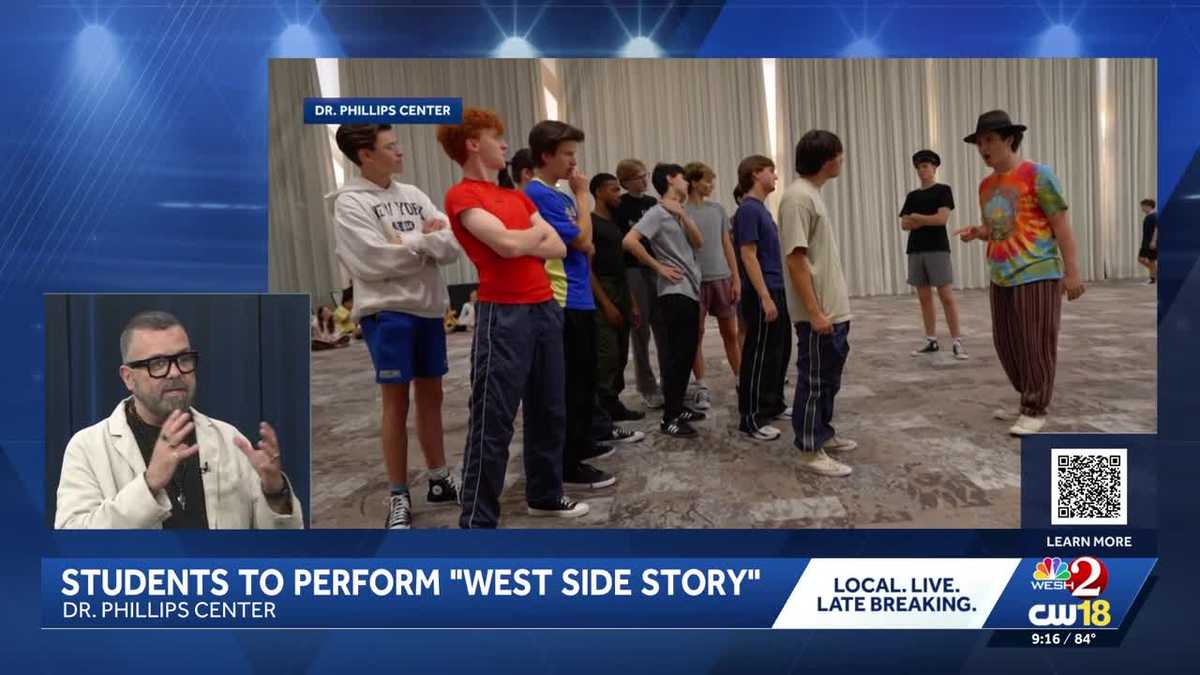 Florida musical theatre students prepare to bring "West Side Story" to life at Dr. Phillips Center