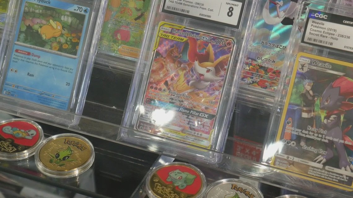 Jacksonville game shop seeks public's help in identifying Pokémon card thieves