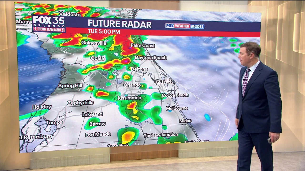 Orlando AM Weather Forecast: More downpours for parts of Central Florida