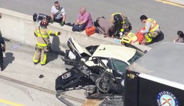 Crash involving FHP vehicle shuts down Florida’s Turnpike in Miami-Dade – NBC 6 South Florida