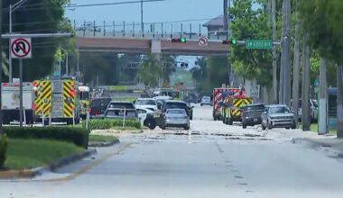 3 people injured in fire, possible explosion at county facility in SW Miami-Dade – NBC 6 South Florida