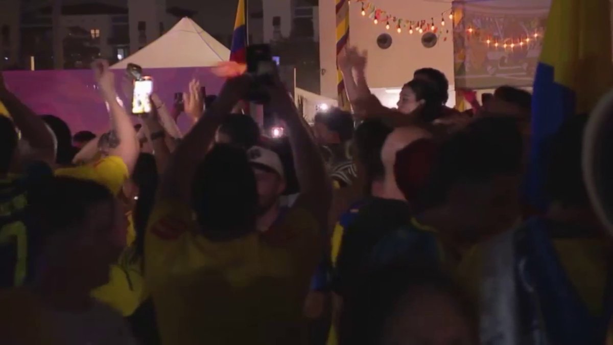 Fans take over streets in Fort Lauderdale as Colombia takes on Portugal at Miami Stadium – NBC 6 South Florida
