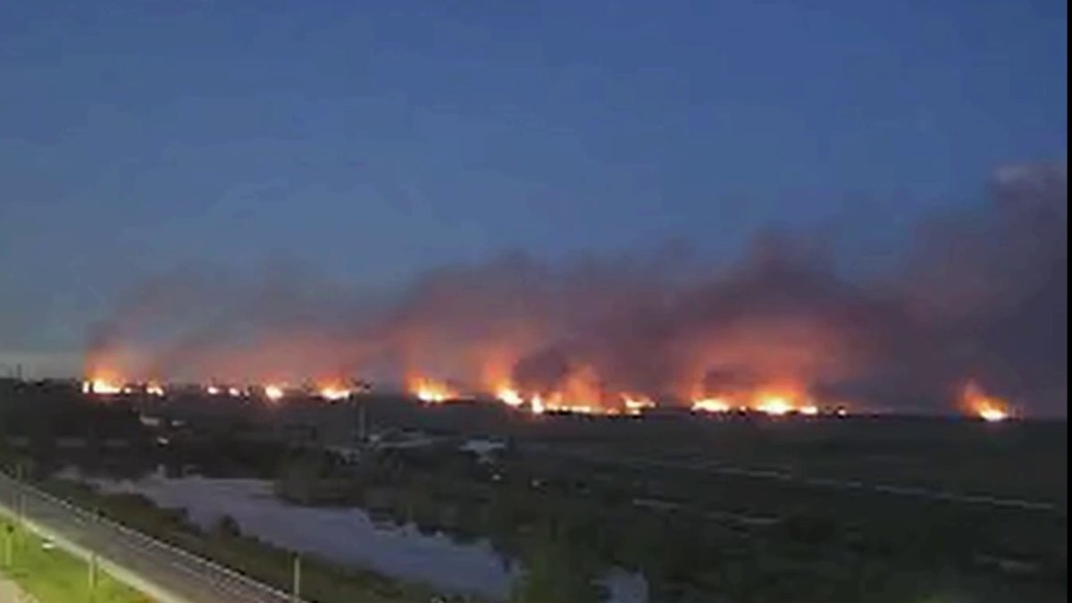 Brush fire burns in western Broward County – NBC 6 South Florida