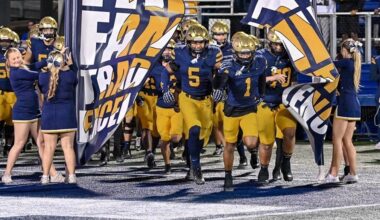 St. Thomas Aquinas has won a record 17 state football titles and could be among the teams in the mix to grab the inaugural open division championship. The FHSAA approved the open division for football and 10 other sports beginning in the 2026-27 school year. (PHOTO: Dr. Raymond Nanko)