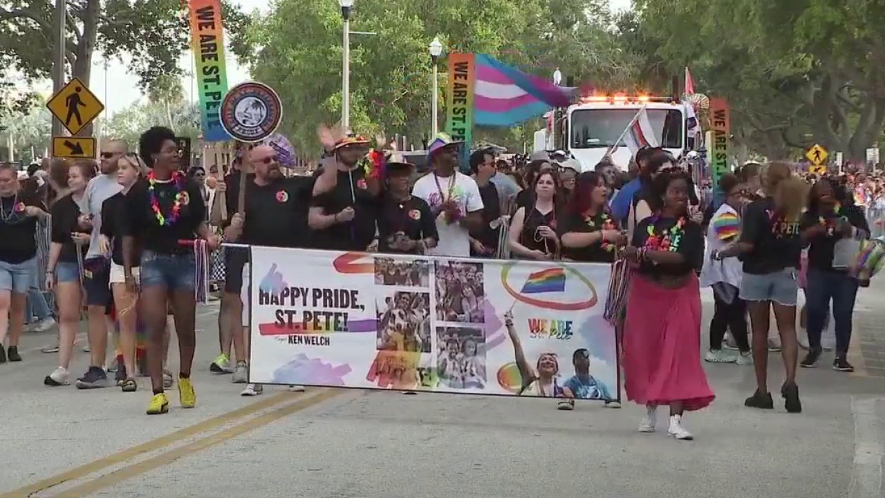 St. Pete Pride Parade draws thousands 
