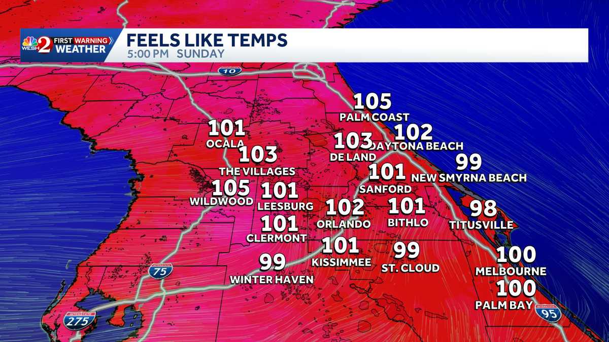 Temperatures to rise drastically across Central Florida
