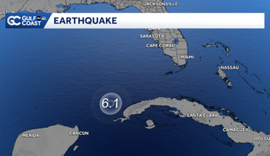 6.1-magnitude earthquake near Mantua, Cuba causes shaking to be felt across Florida
