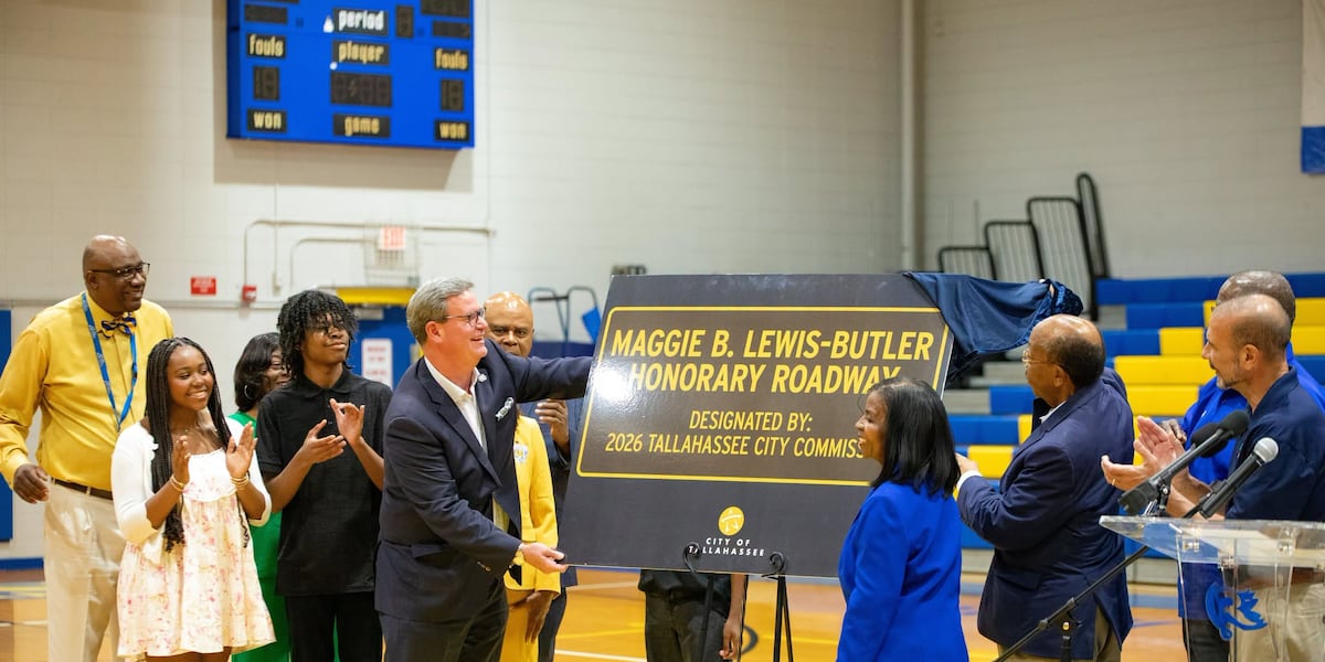 Part of Jim Lee Road designated to honor long-time Tallahassee educator Maggie Lewis-Butler