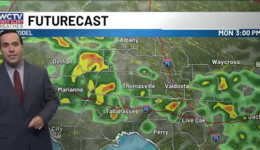 A break from the sizzle with scattered storms