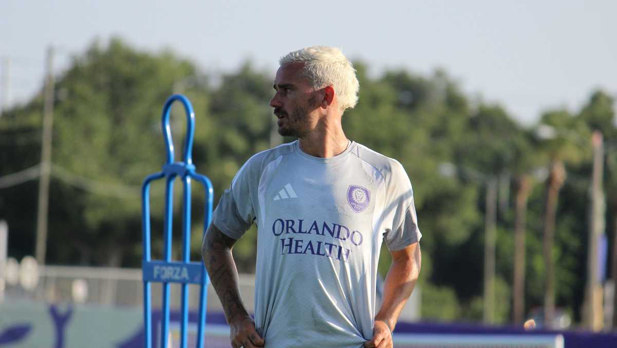Antoine Griezmann joins Orlando City training ahead of MLS return